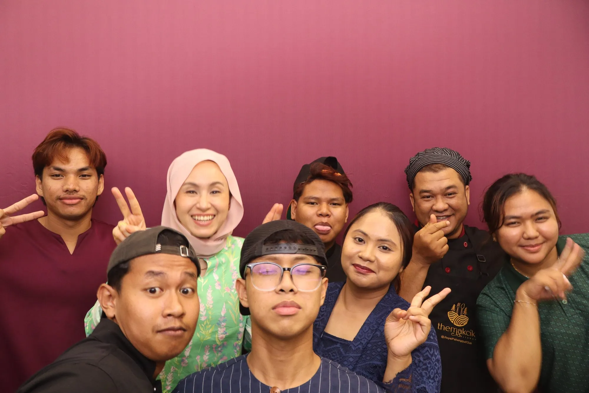 Kenangan photobooth majlis iftar Majlis Iftar Pemuda UMNO Indera Mahkota di Royal Pahang Golf Club, Kuantan