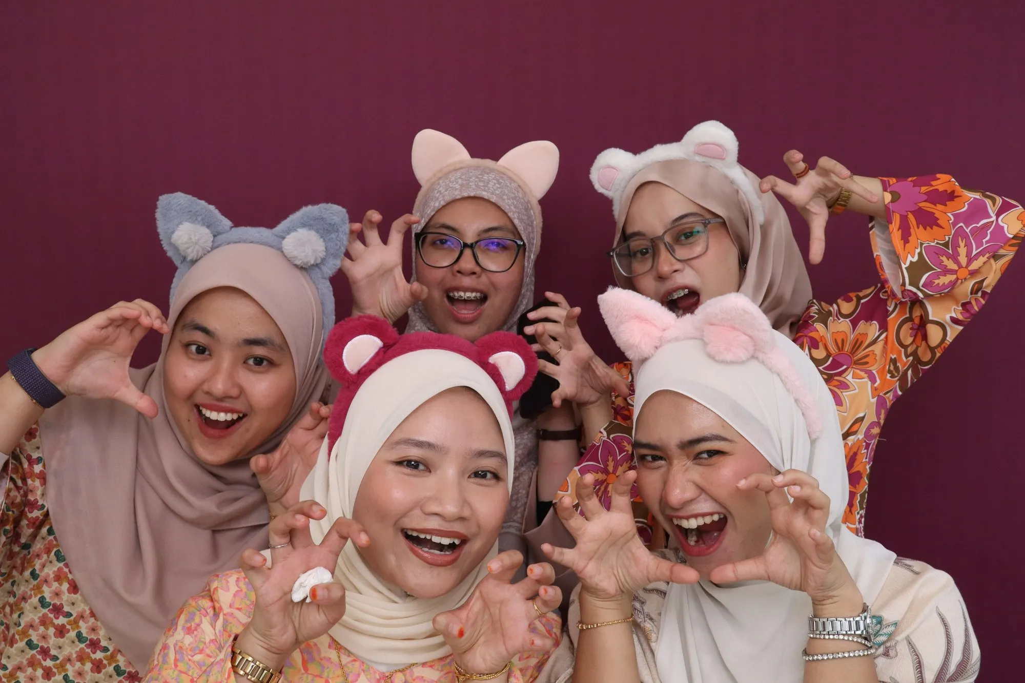 Kenangan photobooth majlis perkahwinan Wahira & Ameer di Halaman, Pekan