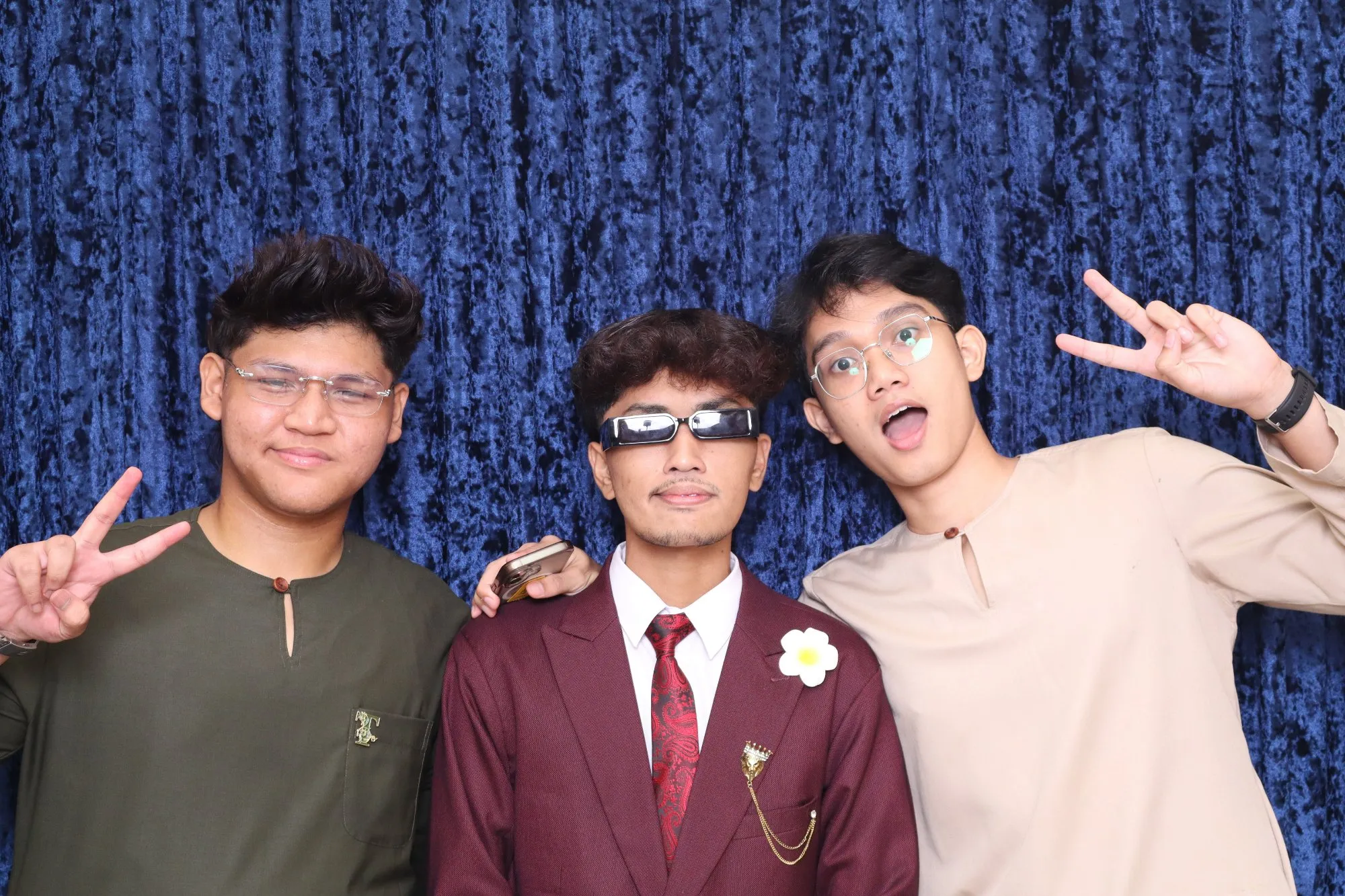 Kenangan photobooth makan malam tahunan Amethyss's Grand Dinner di Grand Darul Makmur Hotel, Kuantan