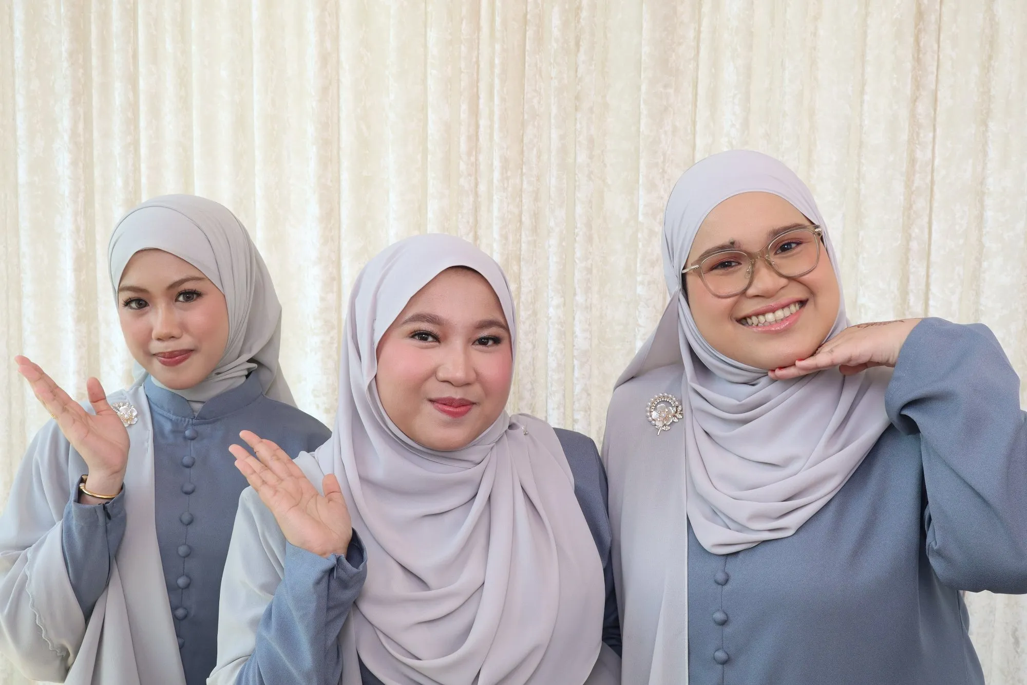 Kenangan photobooth majlis perkahwinan Syahirah & Zuhaini di D'Persada Baroqah, Kuantan