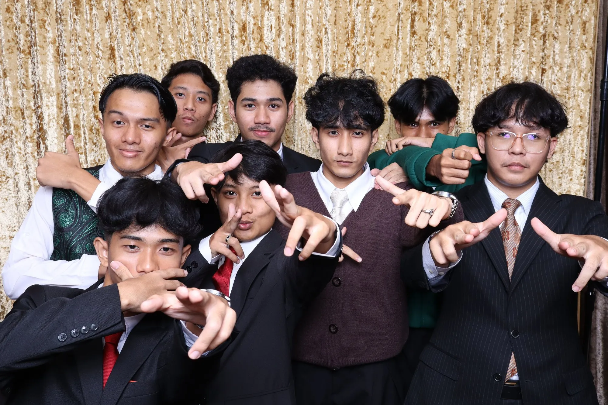 Kenangan photobooth makan malam tahunan Economics Students' Society Annual Grand Dinner di Sri Manja Boutique Hotel, Kuantan