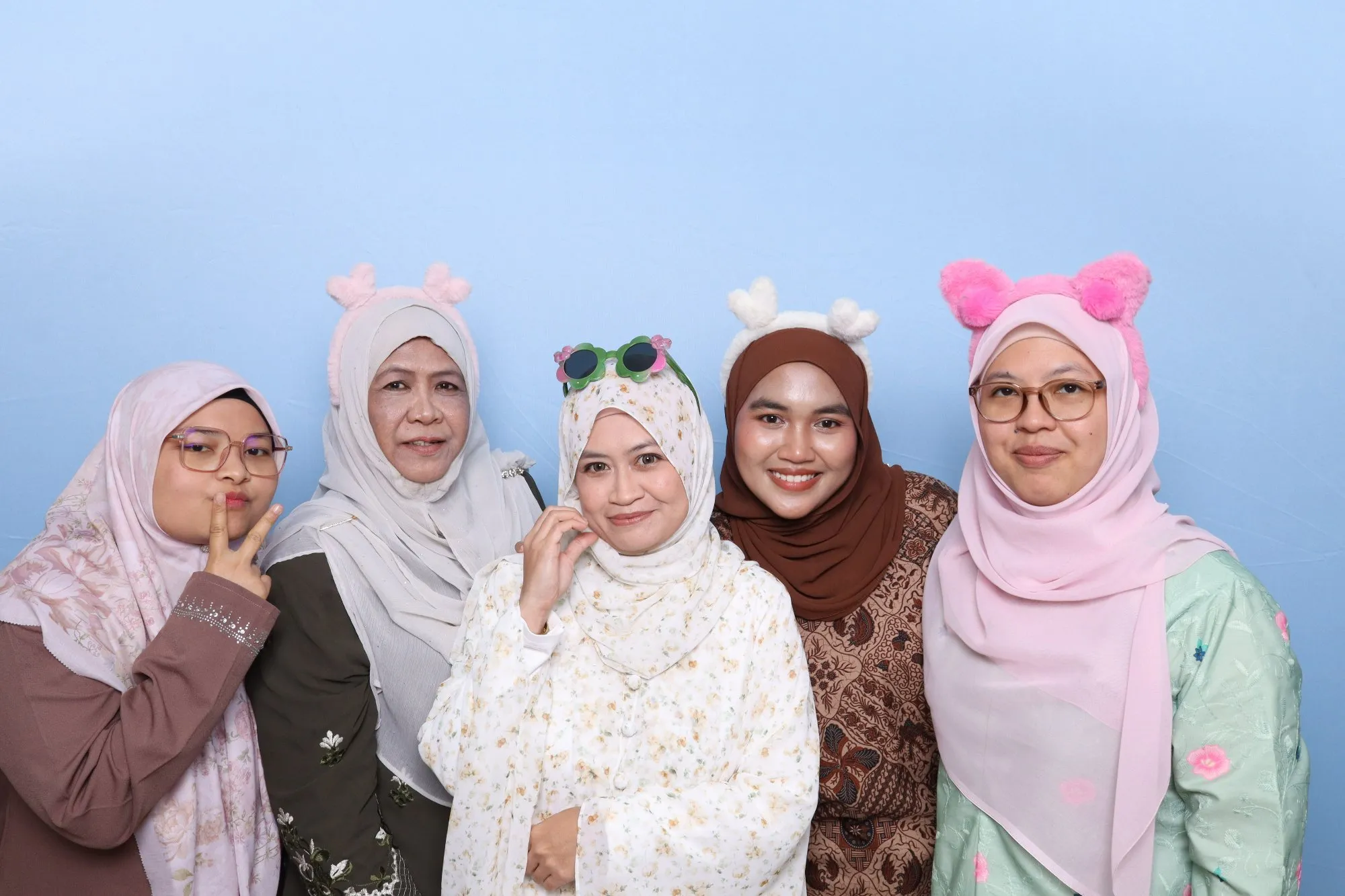 Kenangan photobooth majlis pertunangan Syamimi & Amar di Wisma Belia, Kuantan